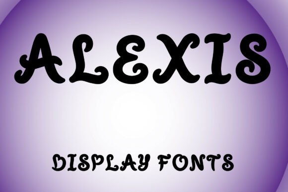 Alexis: A Playful Typeface for Memorable Designs
