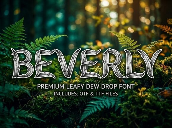 Beverly: A Display Font for High-Impact Design