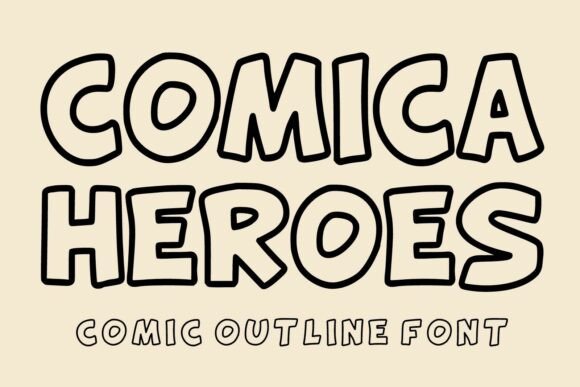 Comica Heroes: Elevate Your Designs with Playful Typography
