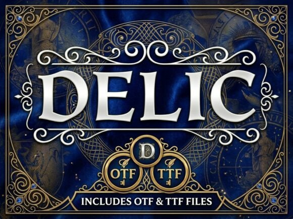 Delic: The Decorative Font for High-Impact Design