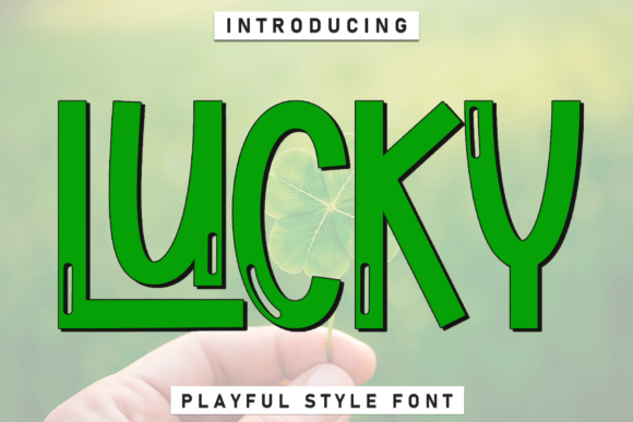 Lucky: The Whimsical Font for Joyful Designs